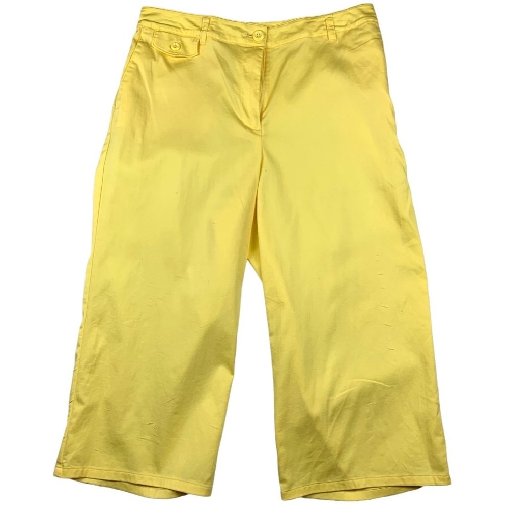 Chico's Women's Wide Leg Crop Pants